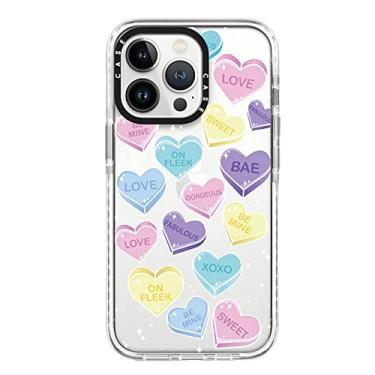 Imagem de Capa de telefone à prova de choque pára-choque para iphone 14 13 12 11 pro x xs xr max 7 8 plus se multicolorido amor coração macio tpu capa traseira transparente, corações de texto, para iphone 8 plus