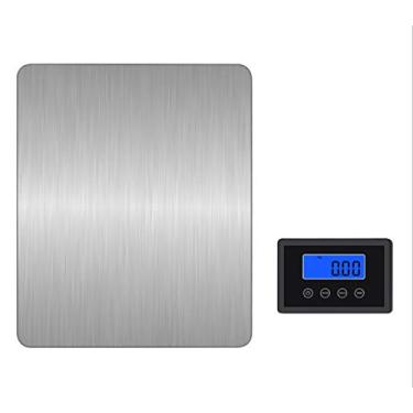 Imagem de balança de plataforma eletrônica 180 kg balança de carga pesada expressa portátil balança industrial de aço inoxidável