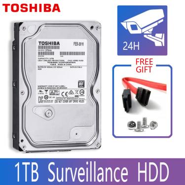Imagem de Toshiba-disco rígido de vídeo para vigilância  1tb  dvr  nvr  cctv  monitor hdd  hd interno  sata
