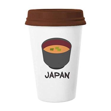 Imagem de Tradicional Japonesa Saborosa Caneca de Sopa de Café Copo de Cerâmica Copo de Cerâmica