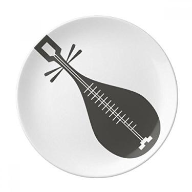 Imagem de Pipa Instruments Prato Decorativo de Porcelana Salver Prato de Jantar