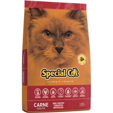 Imagem de Ração Special Cat Premium Carne para Gatos Adultos - 3 Kg