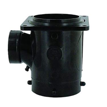 Imagem de Valterra Encaixe de válvula flangeada T1011 – redução San Tee de 7,62 cm, baioneta de 7,62 cm x flange giratória de 7,62 cm x cubo de 3,89 cm