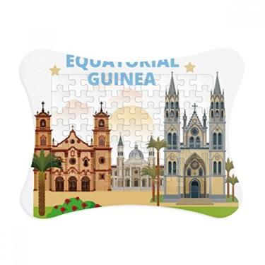 Imagem de Castelo da Guiné Equatorial Moldura de quebra-cabeça Decoração de imagem Enfeite de jogo