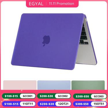 Imagem de EGYAL Laptop Case para MacBook Air 13  MacBook Pro 13  M2  Funda  Novo  2023 Pro  14  16  2022
