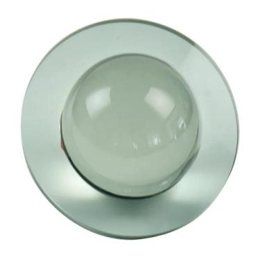 Imagem de Peca Decorativa Esfera Em Cristal Fume - Btc Decor