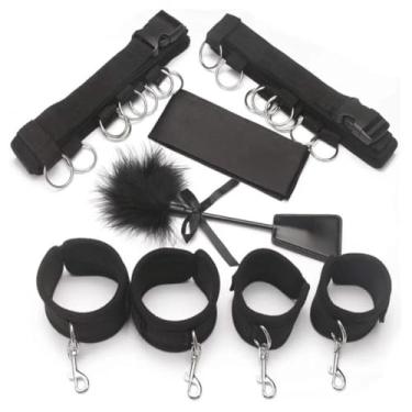 Imagem de Kit de Algemas Sexuais Para Casais Brinquedos Eróticos Jogos Sexuais