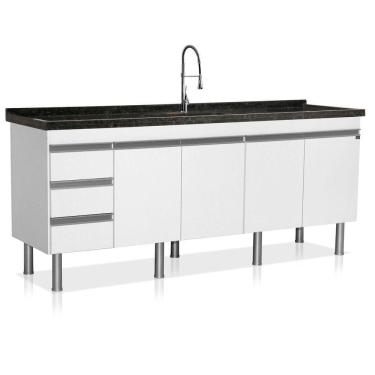 Imagem de Gabinete de Cozinha Salvador para Pia de 1,74 m