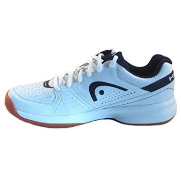 Imagem de Tênis masculino Head-Grade 2.0 Low Racquetball/Squash para quadra interna (sem marcação), White/Navy, 10
