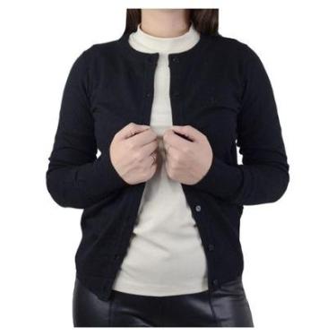 Imagem de Blusa Dudalina Tricot Cardigan Feminina-Feminino