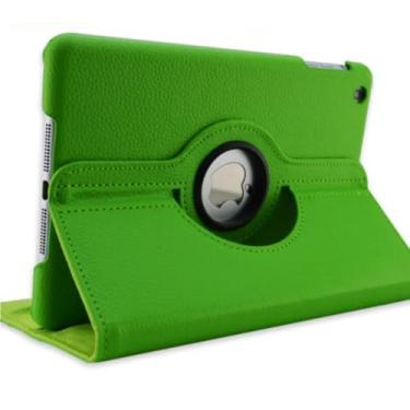 Imagem de Capa para iPad 9.7 2017 2018 A1822 A1823 A1893 Capa ultrafina de couro PU para tablet Apple iPad Air 1 Air 2 5 6 9,7 (verde)