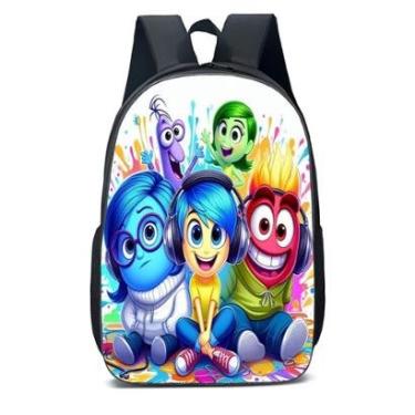 Imagem de MOCHILA ESCOLA INFANTIL JUVENIL ANIME PERSONAGENS DIVERTIDAMENTE-Unissex