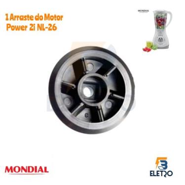 Imagem de Arrastador do Motor para Liquidificador Mondial Power 2i NL-26