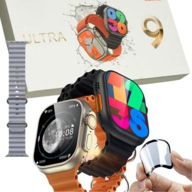 Imagem de Smartwatch Ultra 9 Max Series 9 Geração 2024 Nfc + Acessórios - Microw