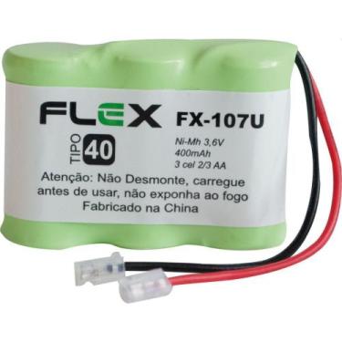 Imagem de Bateria Telefone S/ Fio 3.6V 400MAH PLUG Univer - Planeta Criança - Un