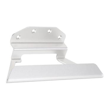 Imagem de Design Elegante e Elegante para Montagem Em Parede Em Liga de Alumínio V2 Mesh Router Suporte para Roteador de Rede Com Economia de Espaço Suporte de Parede para Roteadores de