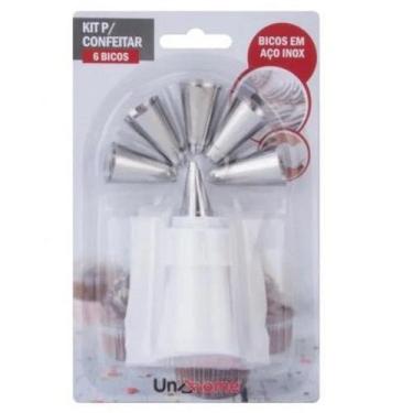 Imagem de Kit para Confeitar 7 Peças Branco Unyhome UD191602