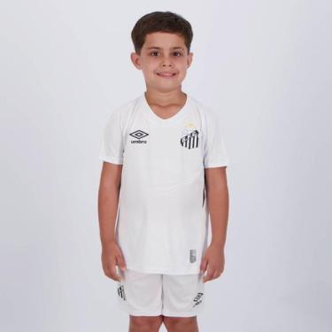 Imagem de Kit Infantil Umbro Santos I 2024, 6 MESES