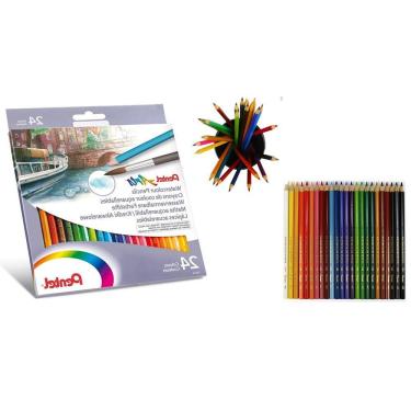 Imagem de Lápis de cor  AQUARELÁVEL 24 Cores - PENTEL Arts