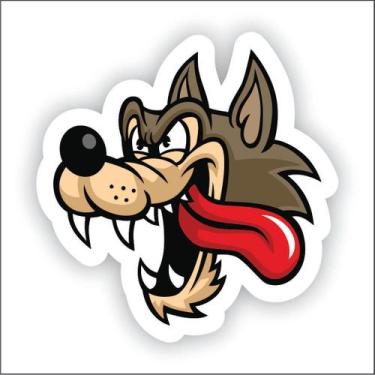 Imagem de Adesivo Sticker Vinil Impermeável Lobo Mau - EMPIRE GAMER