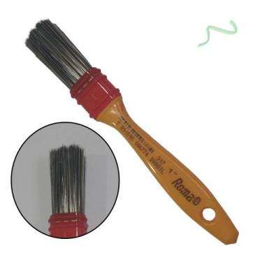 Imagem de Pincel Trincha Para Pintura Pintar Tinta Verniz 1 Polegada Roma