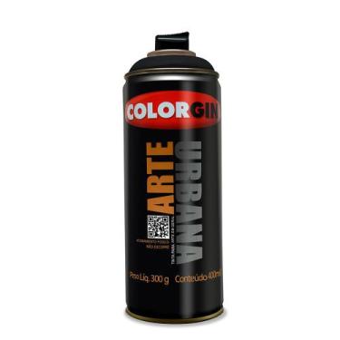 Imagem de Spray preto fosco arte urbana 945 400ml - COLORGIN
