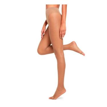 Imagem de Meia calça loba lupo fio 40 c/laycra P-M-G-GG ref 05830, Pó de arroz, 