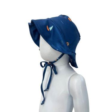 Imagem de Chapéu Infantil Proteção Solar Uv 50+ Praia C/ Forro Interno - Jagar, 