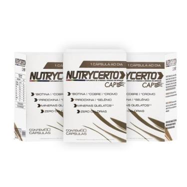 Imagem de Polivitamínico Nutrycerto CAP 60cps Kit 3 Unidades - Biofithus