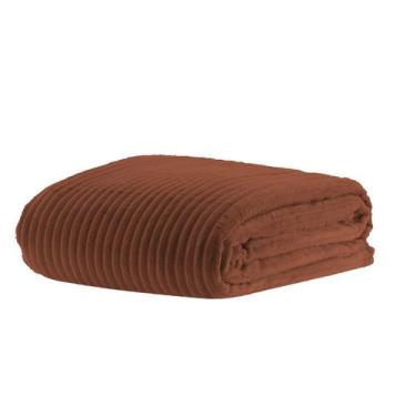 Imagem de Cobertor Manta Luster Cortex 1,8mx2m Casal - Corttex, Marrom