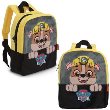 Imagem de Mochila Escolar Bolsa Patrulha Canina Pré Escola Creche - Plike
