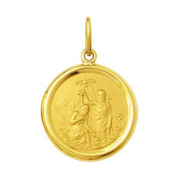 Imagem de Pingente Pequeno 1,8cm Ouro Maciço 18k FDMR-1K200 (24 Santos) - Fab Jo
