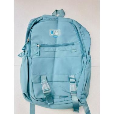 Imagem de Mochila Escolar Impermeável Casual Feminina Masculina Moda Coreana - U