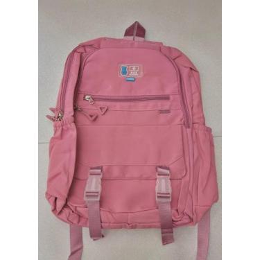 Imagem de Mochila Escolar Impermeável Casual Feminina Masculina Moda Coreana - U