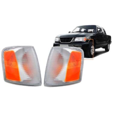 Imagem de Par Lanterna Dianteira Pisca S10 Blazer 95 96 A 2000 Âmbar