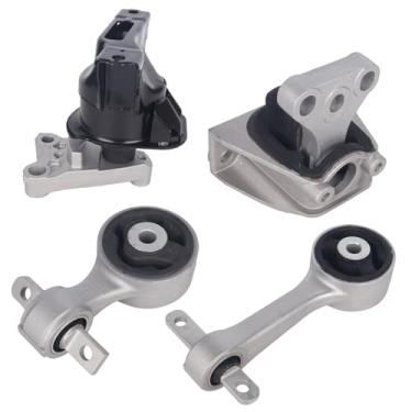 Imagem de Autoround Kit de motor e montagem Trans compatível com Honda Civic 2006-2011 L4 1,8L, transmissão manual, substitui OE A4547 A4548 A4530 A4546, conjunto de 4