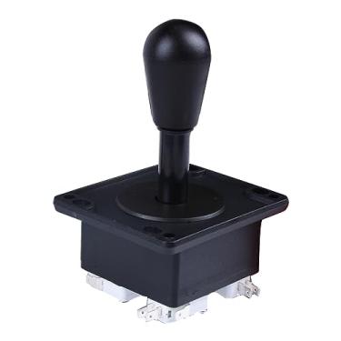 Imagem de Joystick Arcade com microinterruptores, joystick de competição de 4 a 8 maneiras para jogos de máquinas de fliperama e peças de bricolage