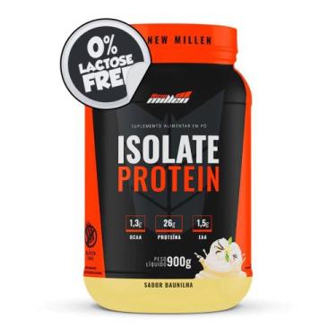 Imagem de Isolate Protein Proteína Isolada da Carne New Millen - 900g, Pêssego e