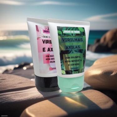 Imagem de Kit Creme Clareador intimo Virilhas e axilas Natural com Niacinamida, 