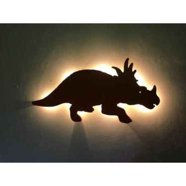 Imagem de Luminoso de Parede  Dinossauro Decorativo - J & R Personalização Em Md