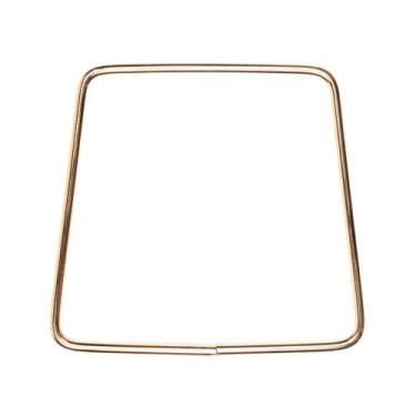 Imagem de Alça Trapézio Metal 12cm - jescastore, Dourado