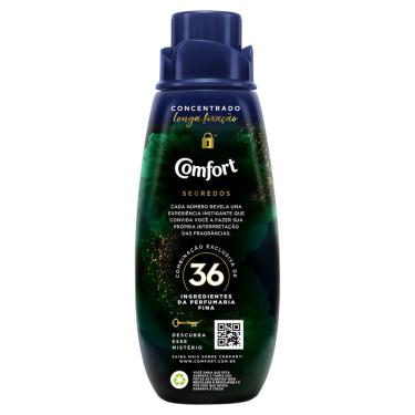 Imagem de AMACIANTE DE ROUPA CONCENTRADO 36 COMFORT SEGREDOS FRASCO 500ML