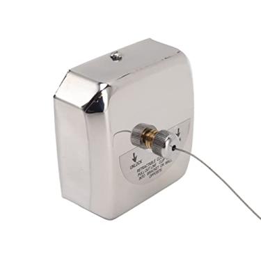 Imagem de Secador de Roupas de Aço de Aço Retrátil para Uso Versátil de Uso Externo Interno de 3,8m/12,5ft (3,8m)