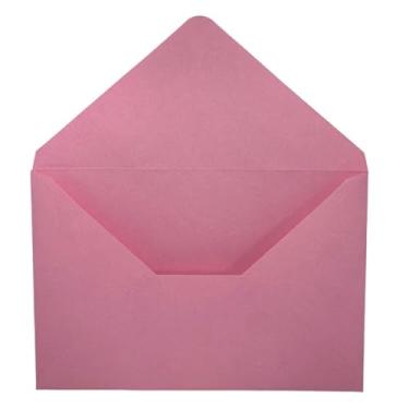 Imagem de Kit 100 Envelopes Convite Bico Rosa Claro (Bebê) 75g | 10,5x15,5cm - Chá de Bebê, Casamento, Papelaria Artesanal