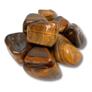 Imagem de Olho De Tigre Pedra Rolada 200 Gr Paz Interior Store
