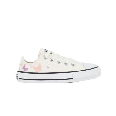 Imagem de Tênis Infantil Feminino Converse Branco Off - CK1140-Feminino
