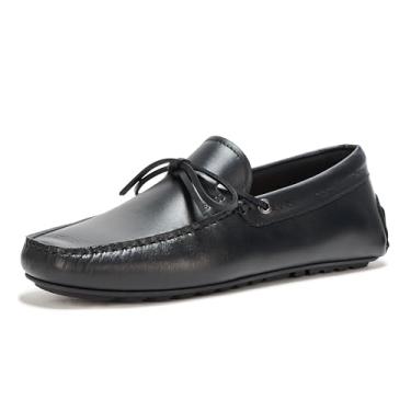 Imagem de BOSS Mocassim masculino Noel Bow Detail Driver, Peixe-gato preto, 44