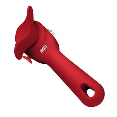 Imagem de Kuhn Rikon Tampa de segurança automática com puxador de anel, 20 x 6,3 x 7 cm, vermelho