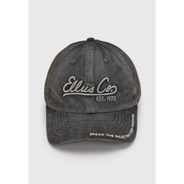 Imagem de Boné Ellus Aba Curva Logo Preto Ellus 62EZC53857 masculino