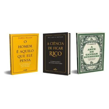 Imagem de kit 3 Livros Que Transformam Seu Jeito De Ver O Dinheiro E Alcançar Re